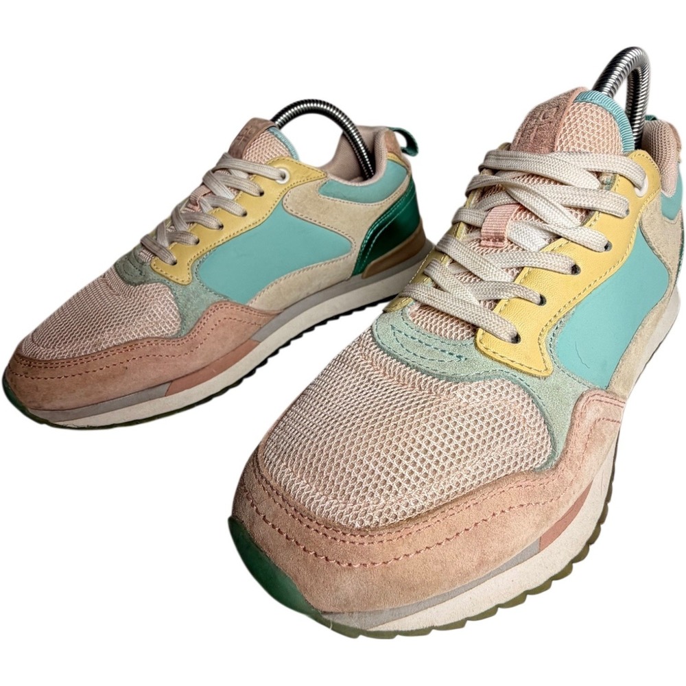 HOFF Singapore Pastel Colorblock Retro Sneakers Womens 8 EU 39 - Picture 11 of 12